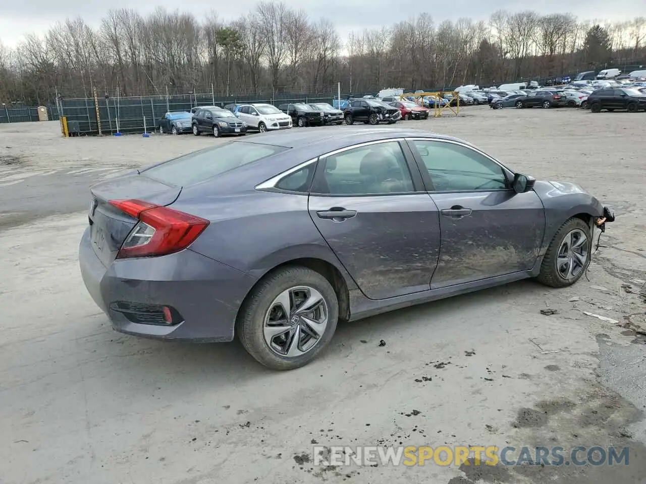 3 Photograph of a damaged car 19XFC2F68LE215226 HONDA CIVIC 2020