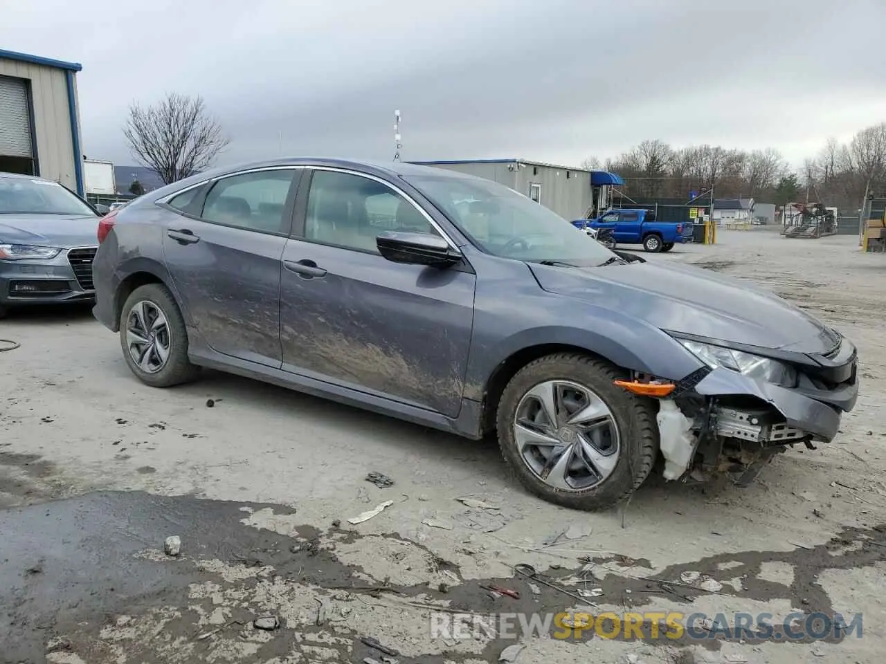 4 Photograph of a damaged car 19XFC2F68LE215226 HONDA CIVIC 2020