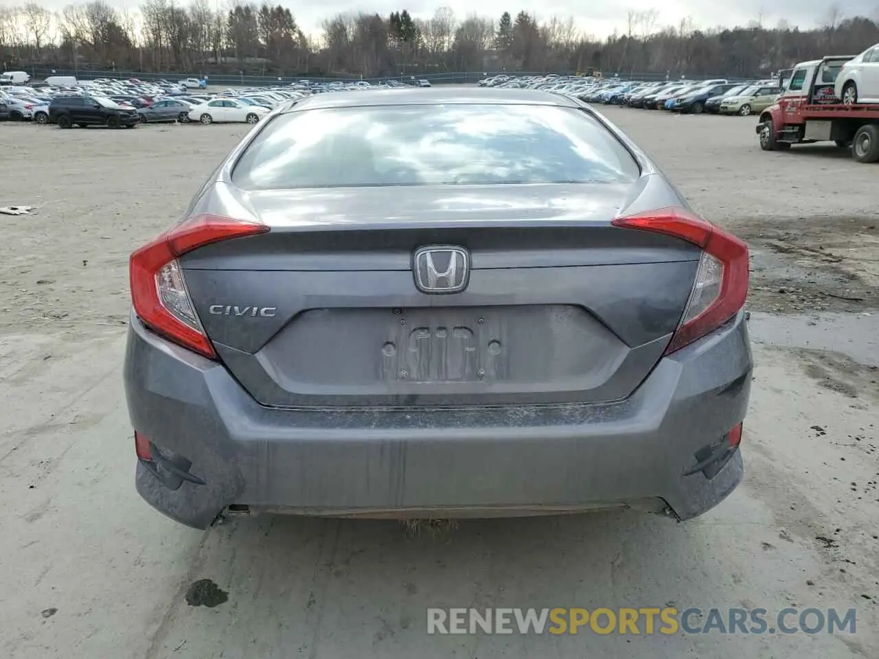 6 Photograph of a damaged car 19XFC2F68LE215226 HONDA CIVIC 2020