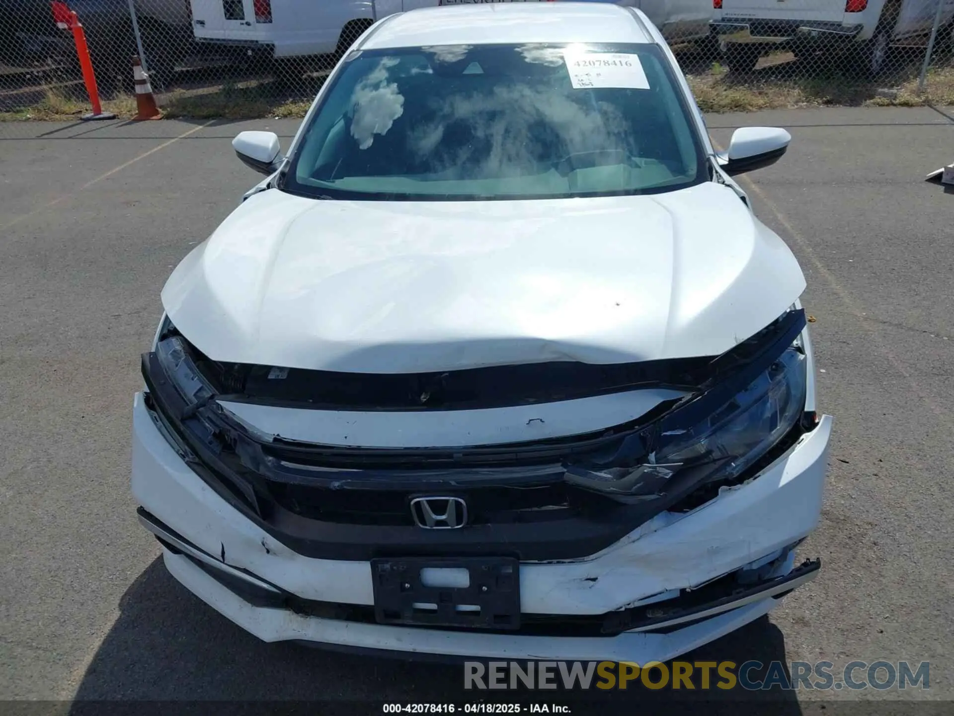 6 Photograph of a damaged car 19XFC2F69LE001975 HONDA CIVIC 2020