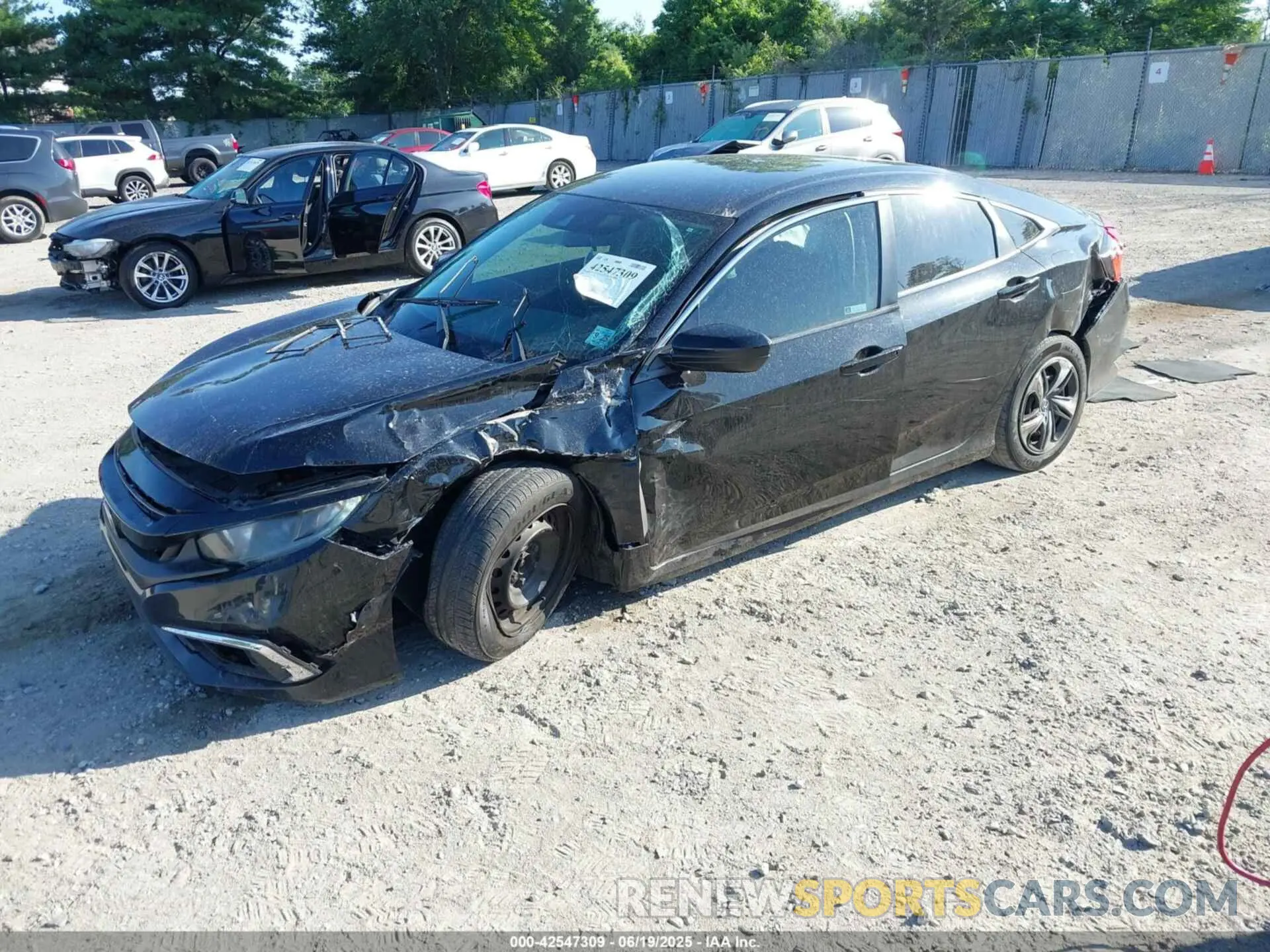 2 Photograph of a damaged car 19XFC2F69LE004472 HONDA CIVIC 2020
