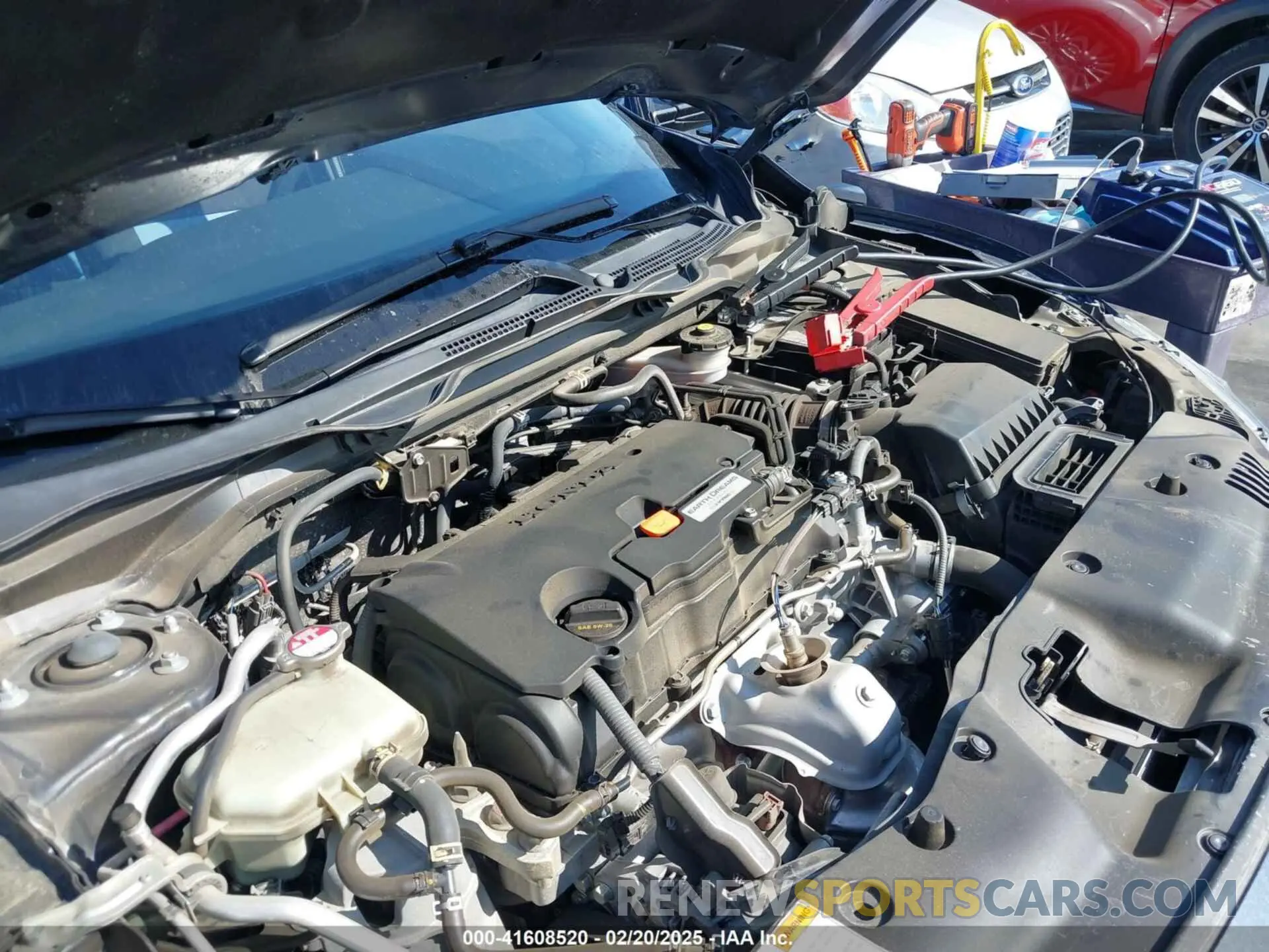 10 Photograph of a damaged car 19XFC2F69LE203697 HONDA CIVIC 2020