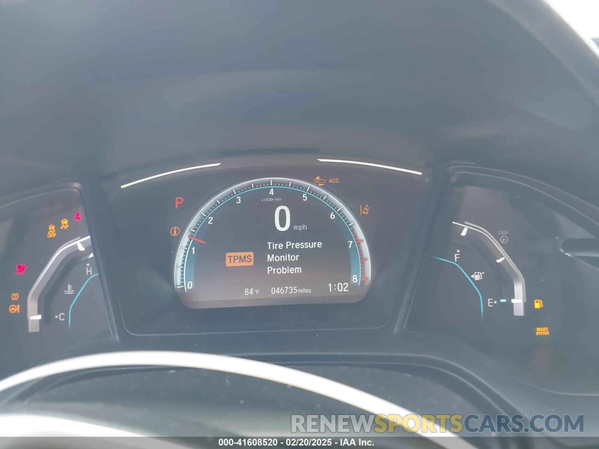 7 Photograph of a damaged car 19XFC2F69LE203697 HONDA CIVIC 2020