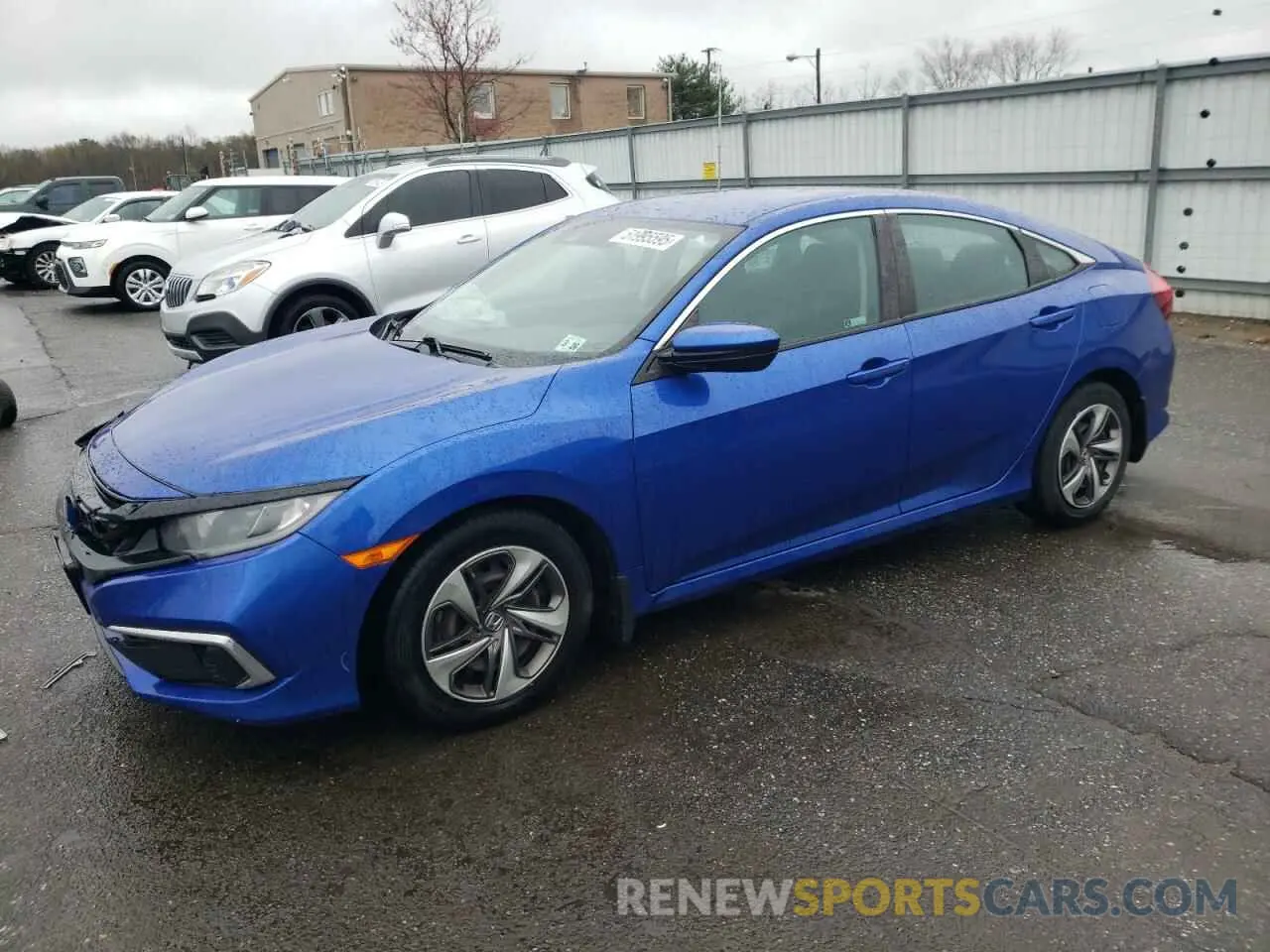 1 Photograph of a damaged car 19XFC2F69LE216160 HONDA CIVIC 2020