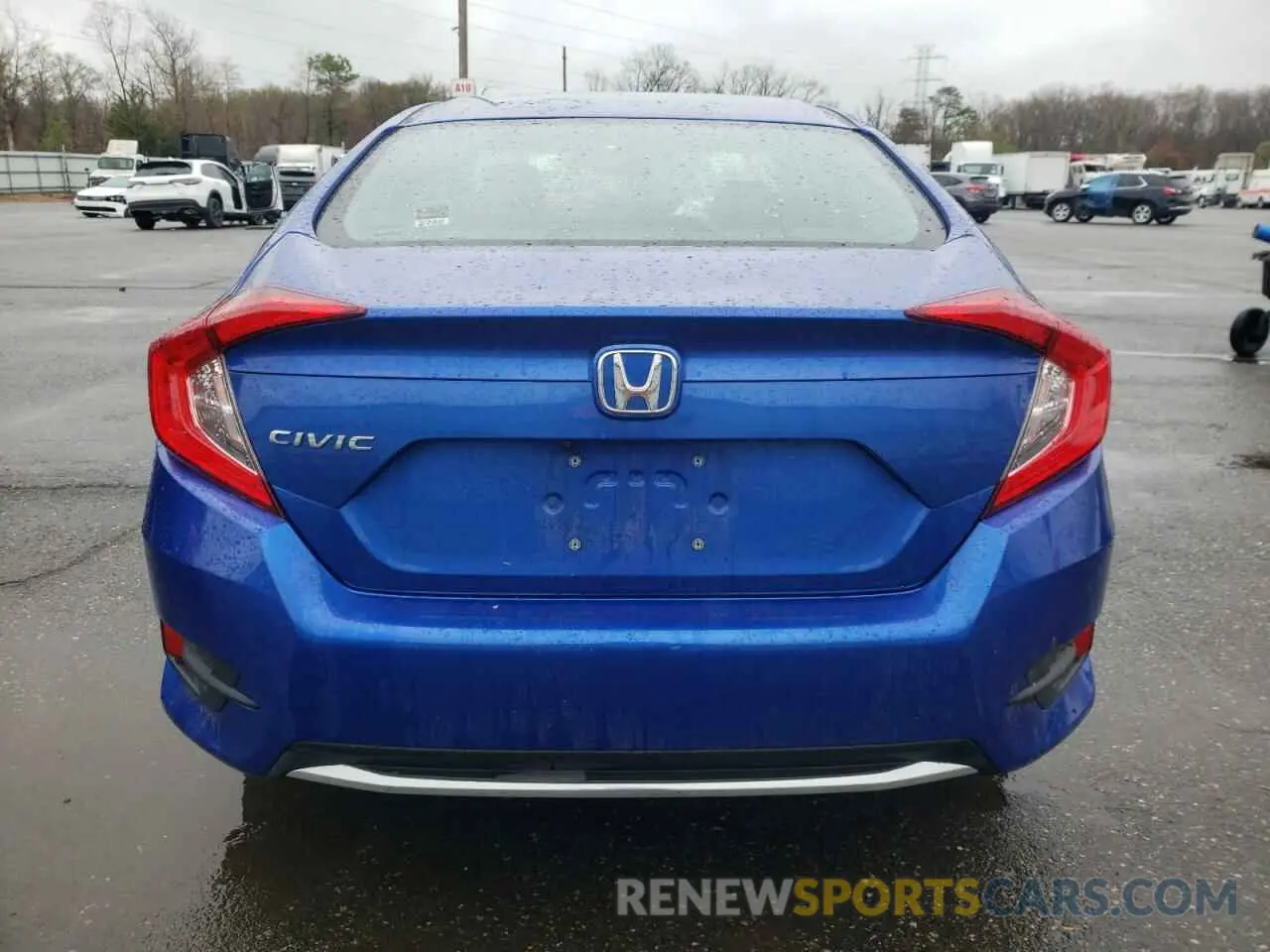 6 Photograph of a damaged car 19XFC2F69LE216160 HONDA CIVIC 2020