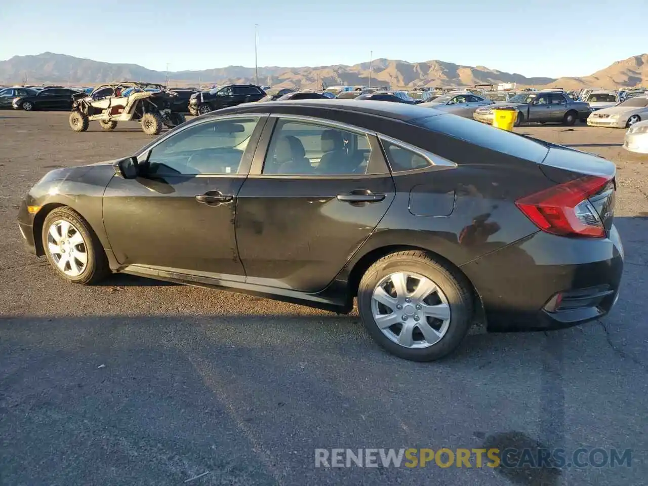 2 Photograph of a damaged car 19XFC2F6XLE003945 HONDA CIVIC 2020