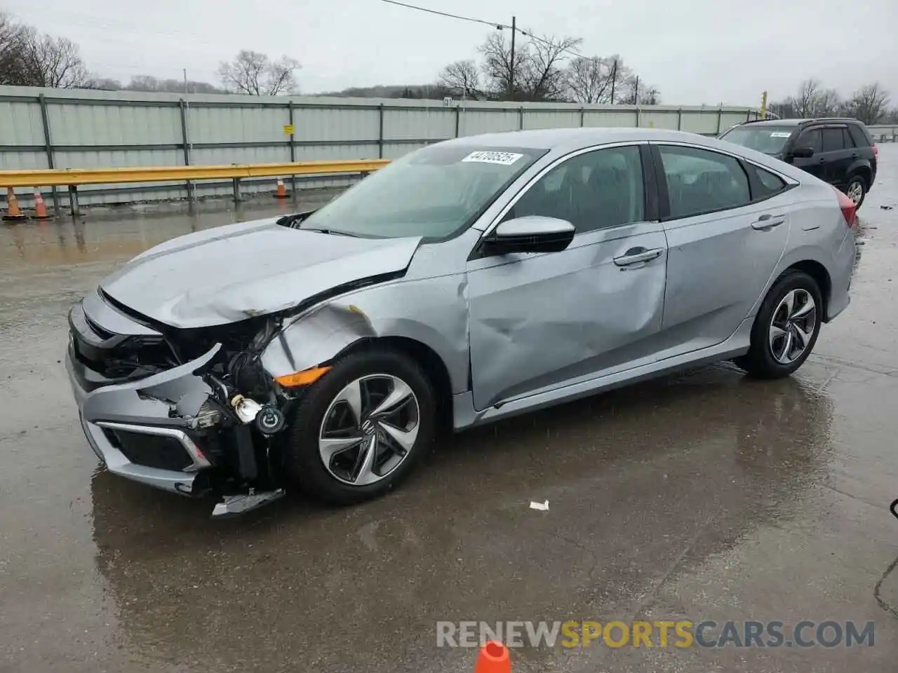 1 Photograph of a damaged car 19XFC2F6XLE012953 HONDA CIVIC 2020