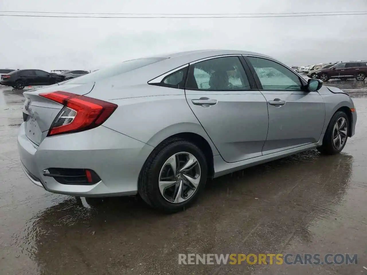 3 Photograph of a damaged car 19XFC2F6XLE012953 HONDA CIVIC 2020