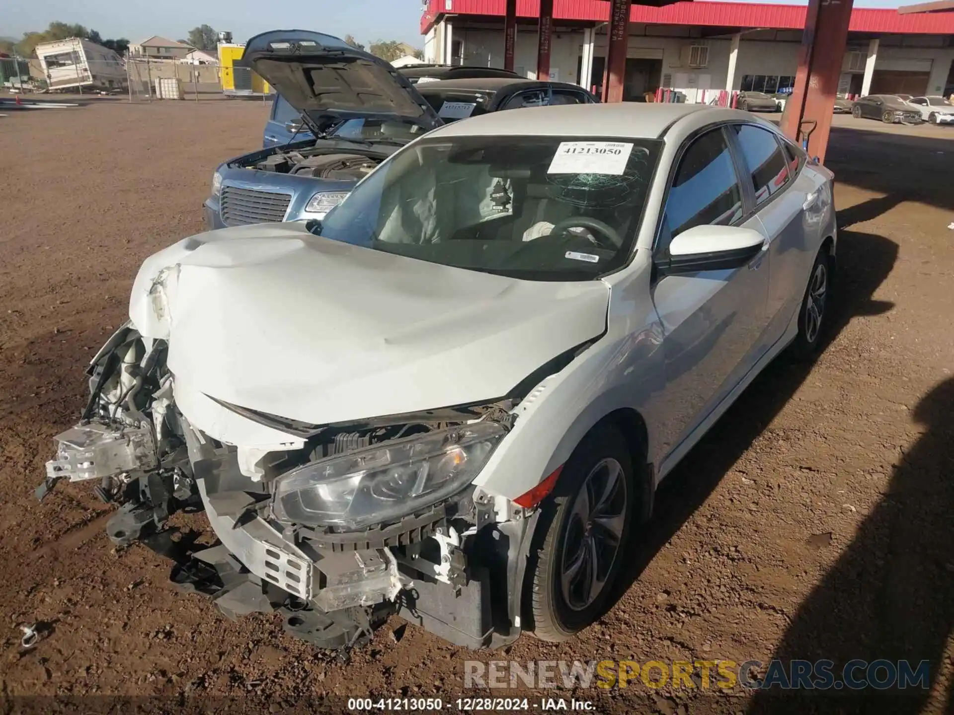 2 Photograph of a damaged car 19XFC2F6XLE014301 HONDA CIVIC 2020