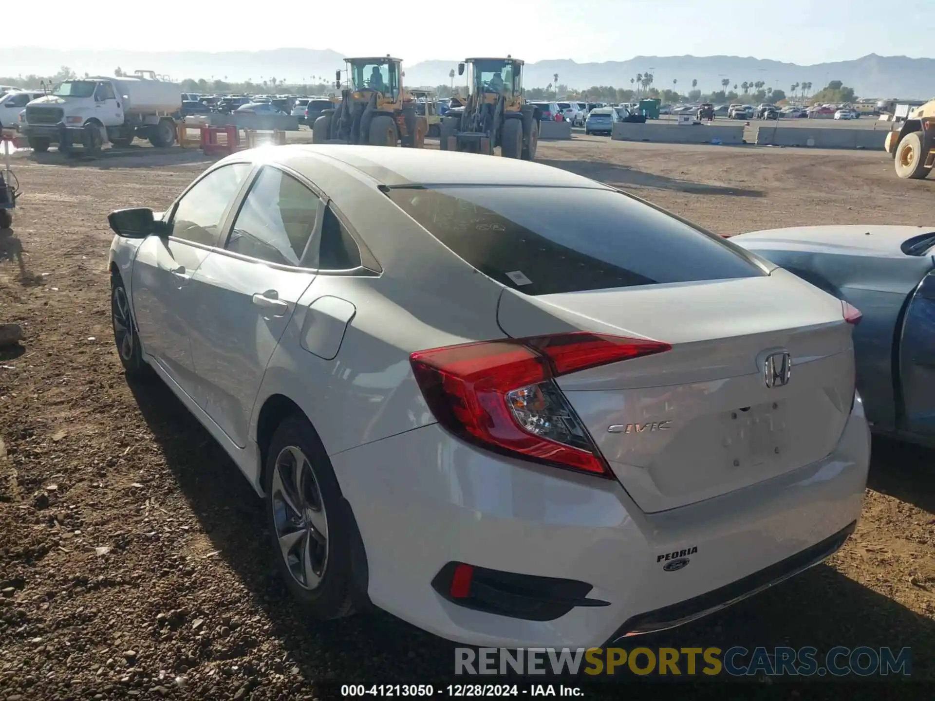 3 Photograph of a damaged car 19XFC2F6XLE014301 HONDA CIVIC 2020