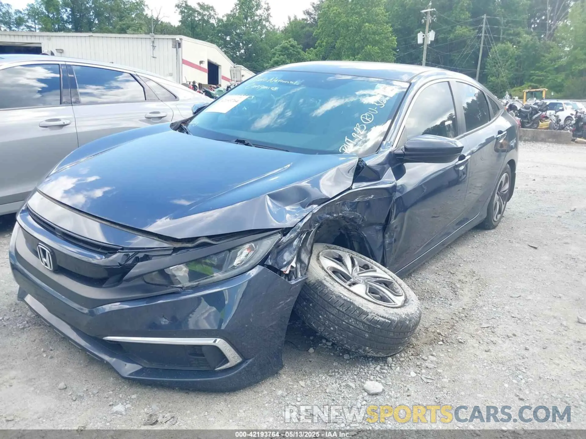 13 Photograph of a damaged car 19XFC2F6XLE015643 HONDA CIVIC 2020