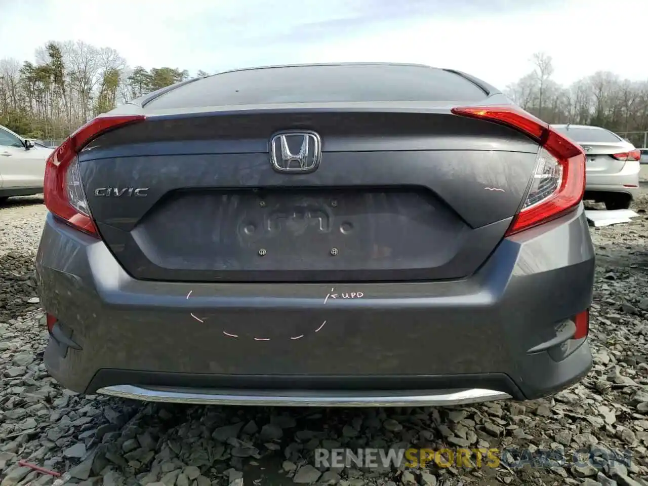 6 Photograph of a damaged car 19XFC2F6XLE018851 HONDA CIVIC 2020