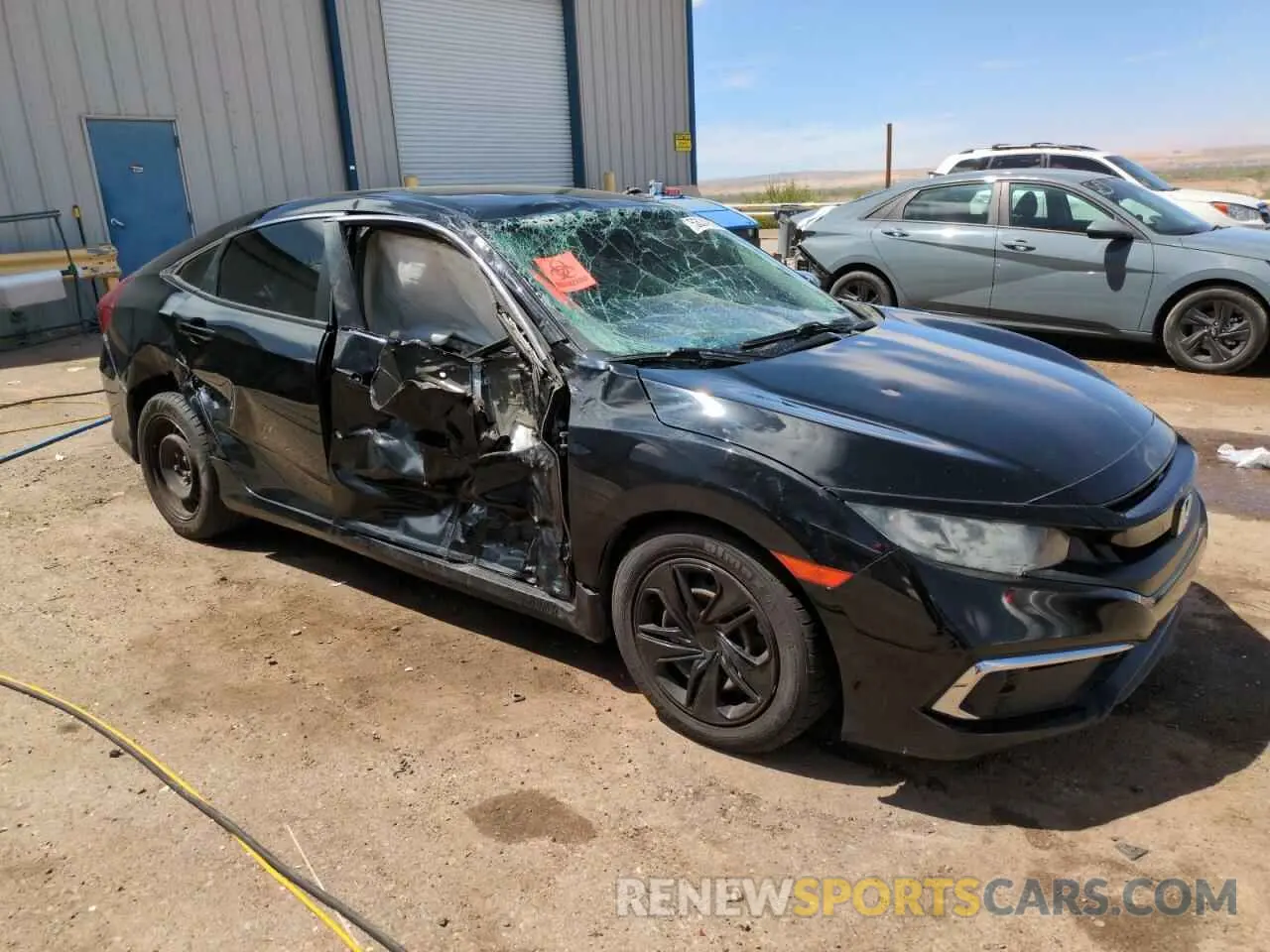 4 Photograph of a damaged car 19XFC2F6XLE021765 HONDA CIVIC 2020