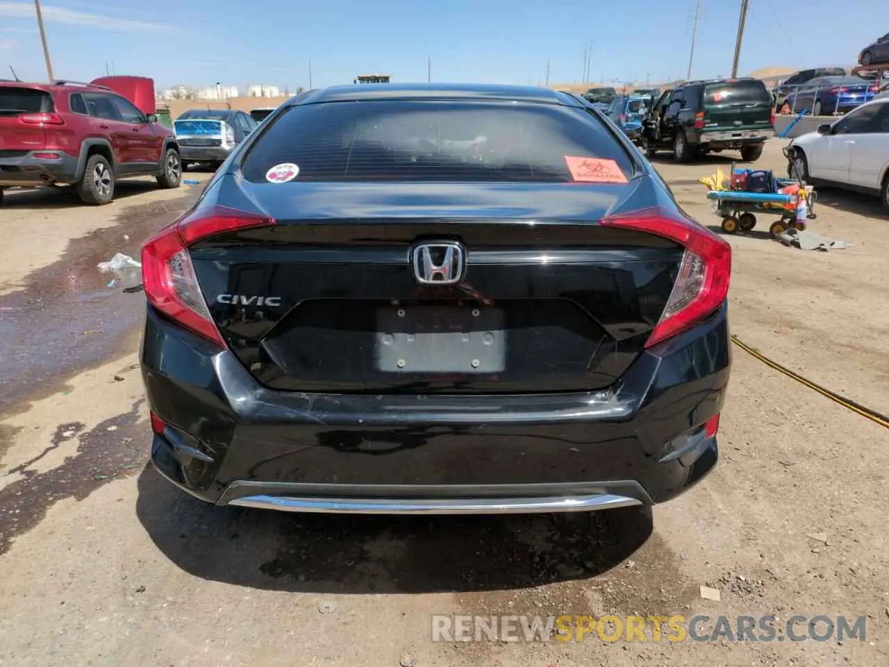 6 Photograph of a damaged car 19XFC2F6XLE021765 HONDA CIVIC 2020