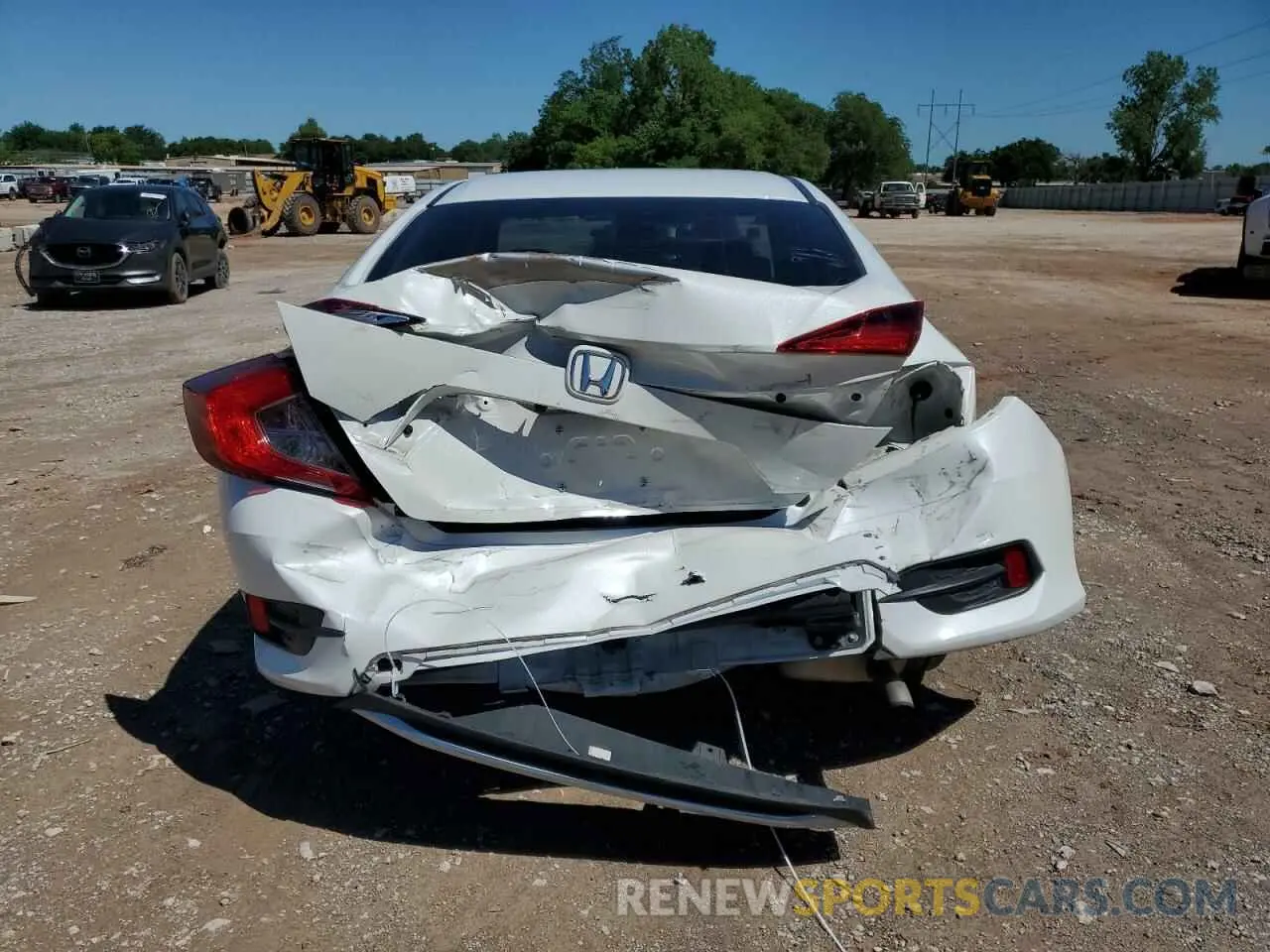 6 Photograph of a damaged car 19XFC2F6XLE027341 HONDA CIVIC 2020