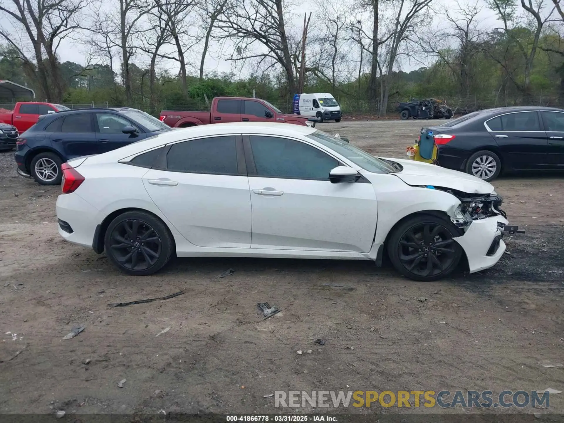 13 Photograph of a damaged car 19XFC2F80LE007388 HONDA CIVIC 2020
