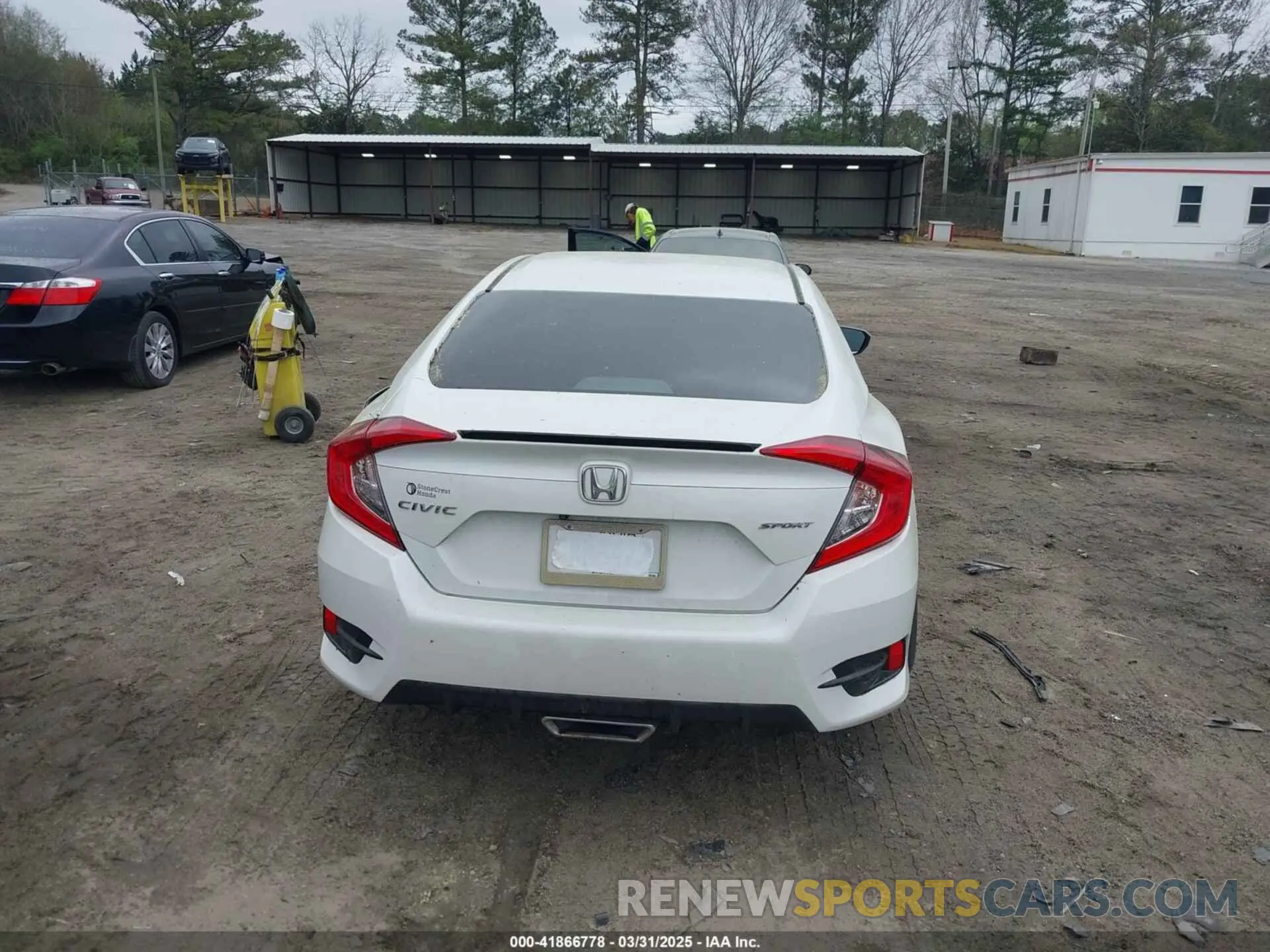 16 Photograph of a damaged car 19XFC2F80LE007388 HONDA CIVIC 2020