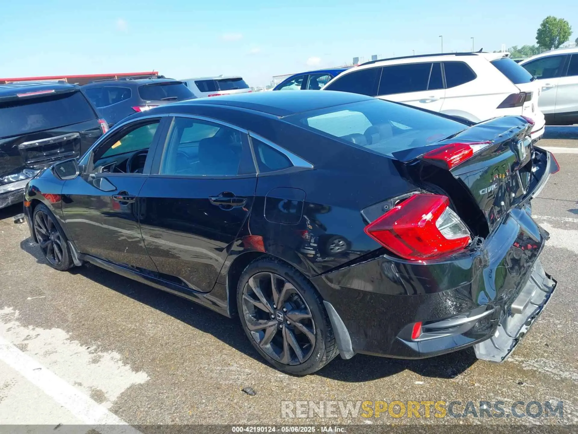 14 Photograph of a damaged car 19XFC2F80LE016284 HONDA CIVIC 2020