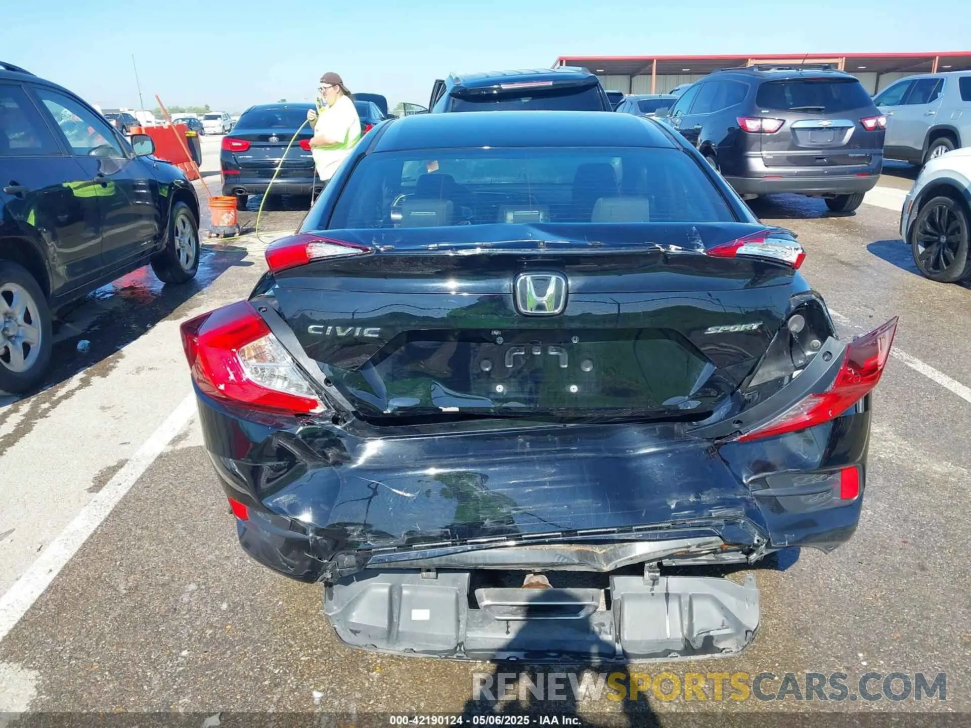 16 Photograph of a damaged car 19XFC2F80LE016284 HONDA CIVIC 2020