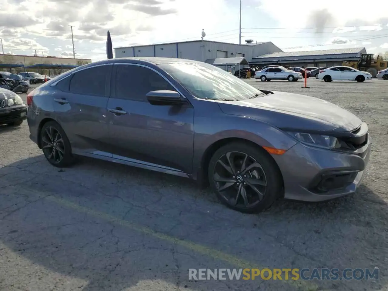 4 Photograph of a damaged car 19XFC2F80LE020609 HONDA CIVIC 2020