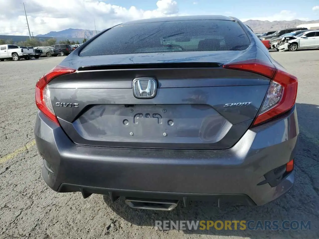 6 Photograph of a damaged car 19XFC2F80LE020609 HONDA CIVIC 2020