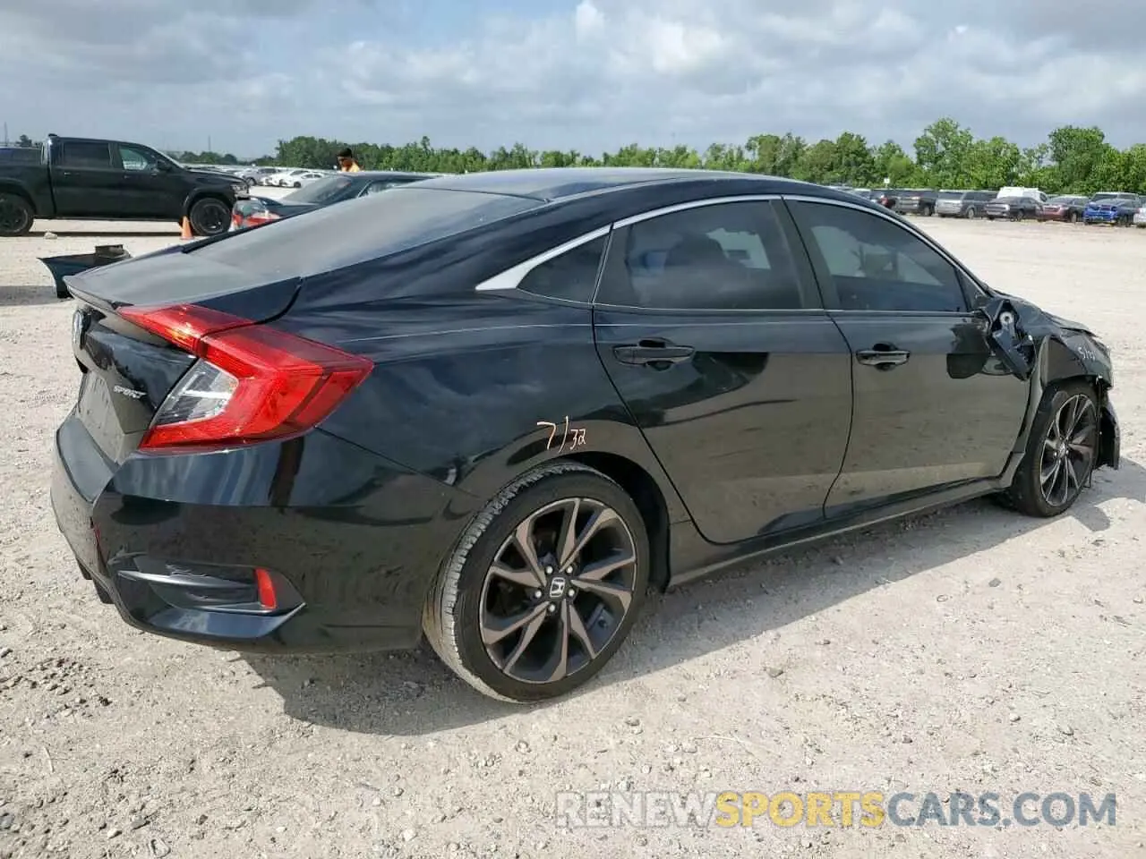 3 Photograph of a damaged car 19XFC2F80LE024918 HONDA CIVIC 2020