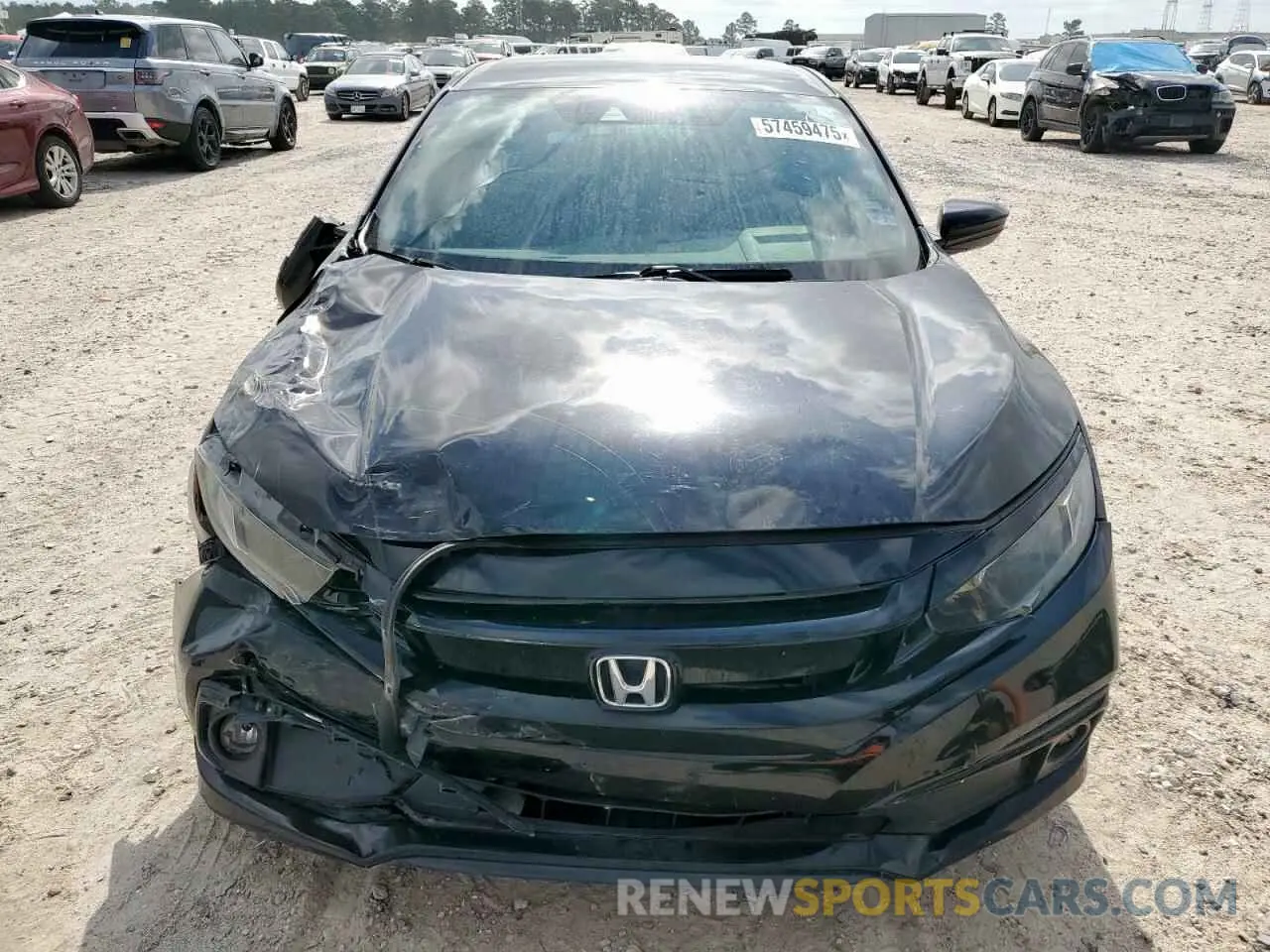 5 Photograph of a damaged car 19XFC2F80LE024918 HONDA CIVIC 2020