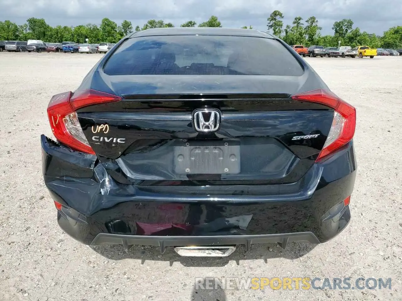 6 Photograph of a damaged car 19XFC2F80LE024918 HONDA CIVIC 2020