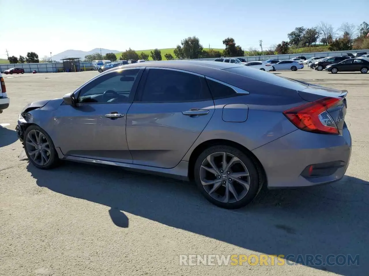 2 Photograph of a damaged car 19XFC2F80LE216629 HONDA CIVIC 2020