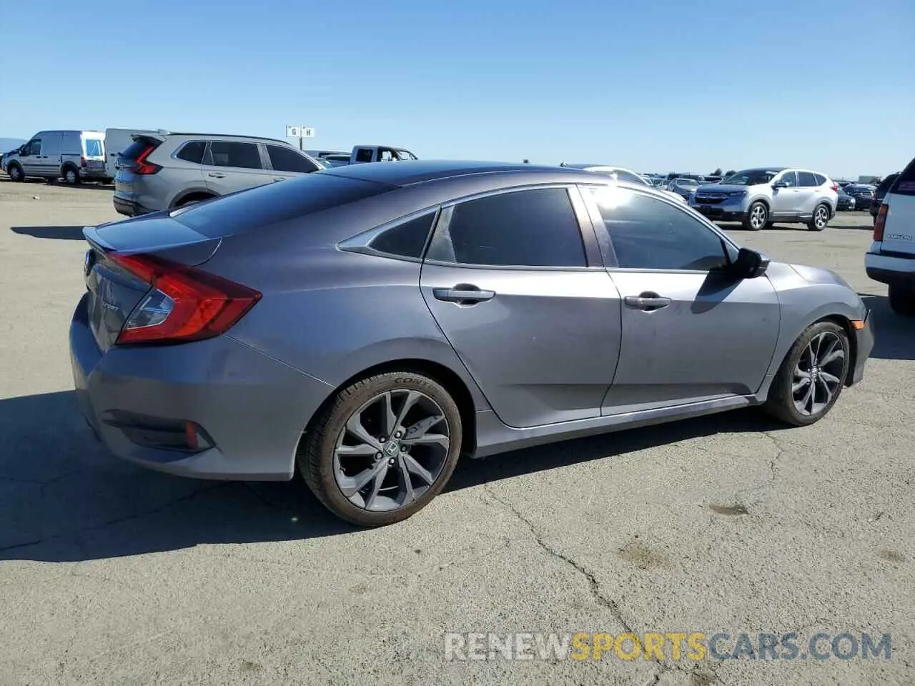 3 Photograph of a damaged car 19XFC2F80LE216629 HONDA CIVIC 2020