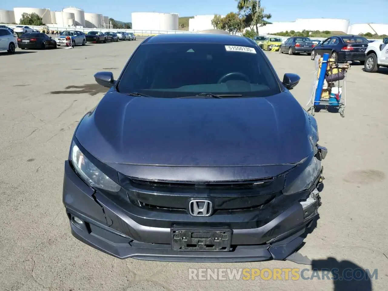 5 Photograph of a damaged car 19XFC2F80LE216629 HONDA CIVIC 2020