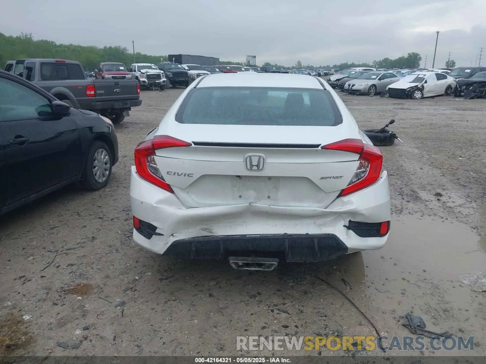 16 Photograph of a damaged car 19XFC2F81LE001308 HONDA CIVIC 2020