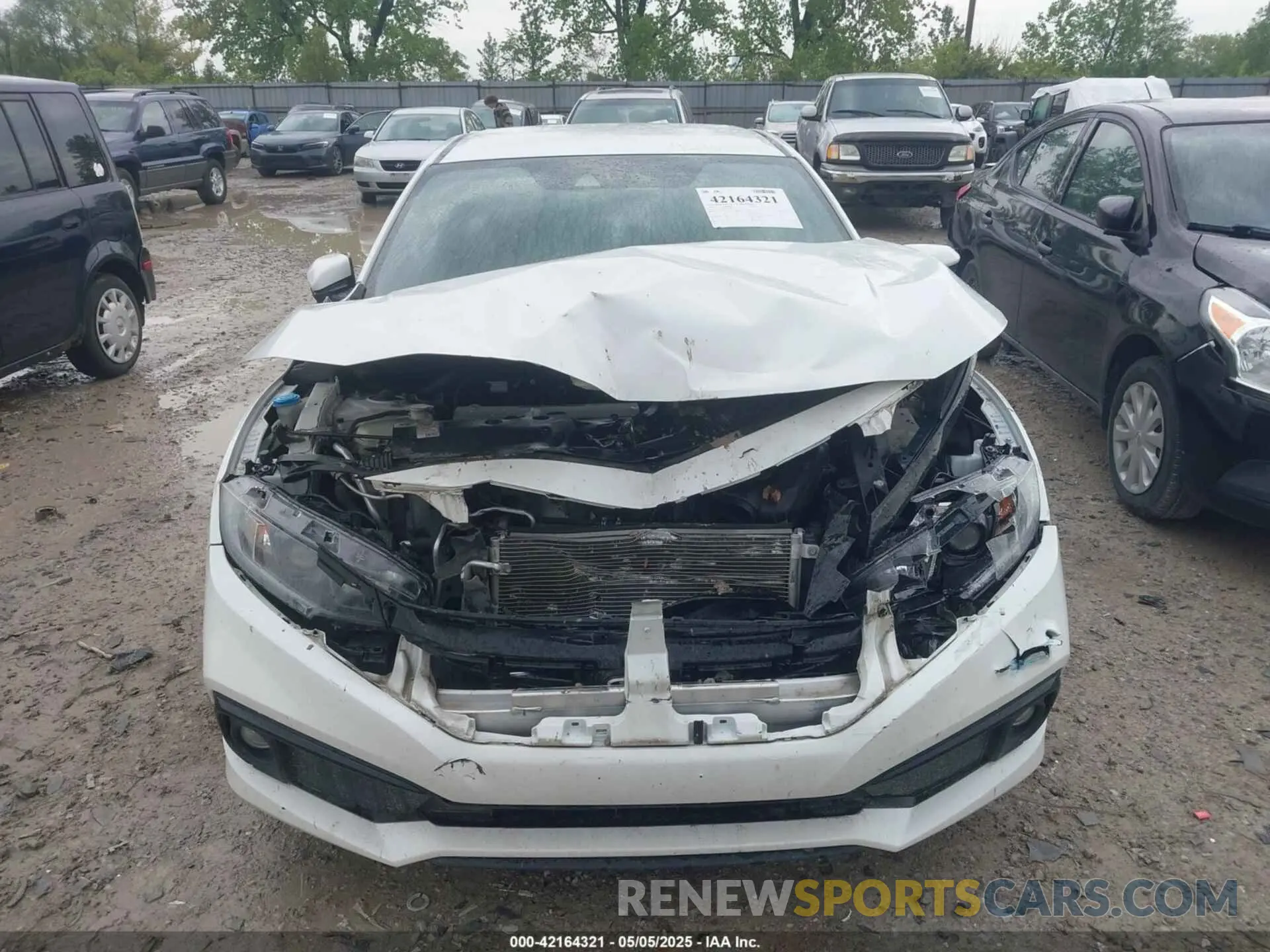 6 Photograph of a damaged car 19XFC2F81LE001308 HONDA CIVIC 2020