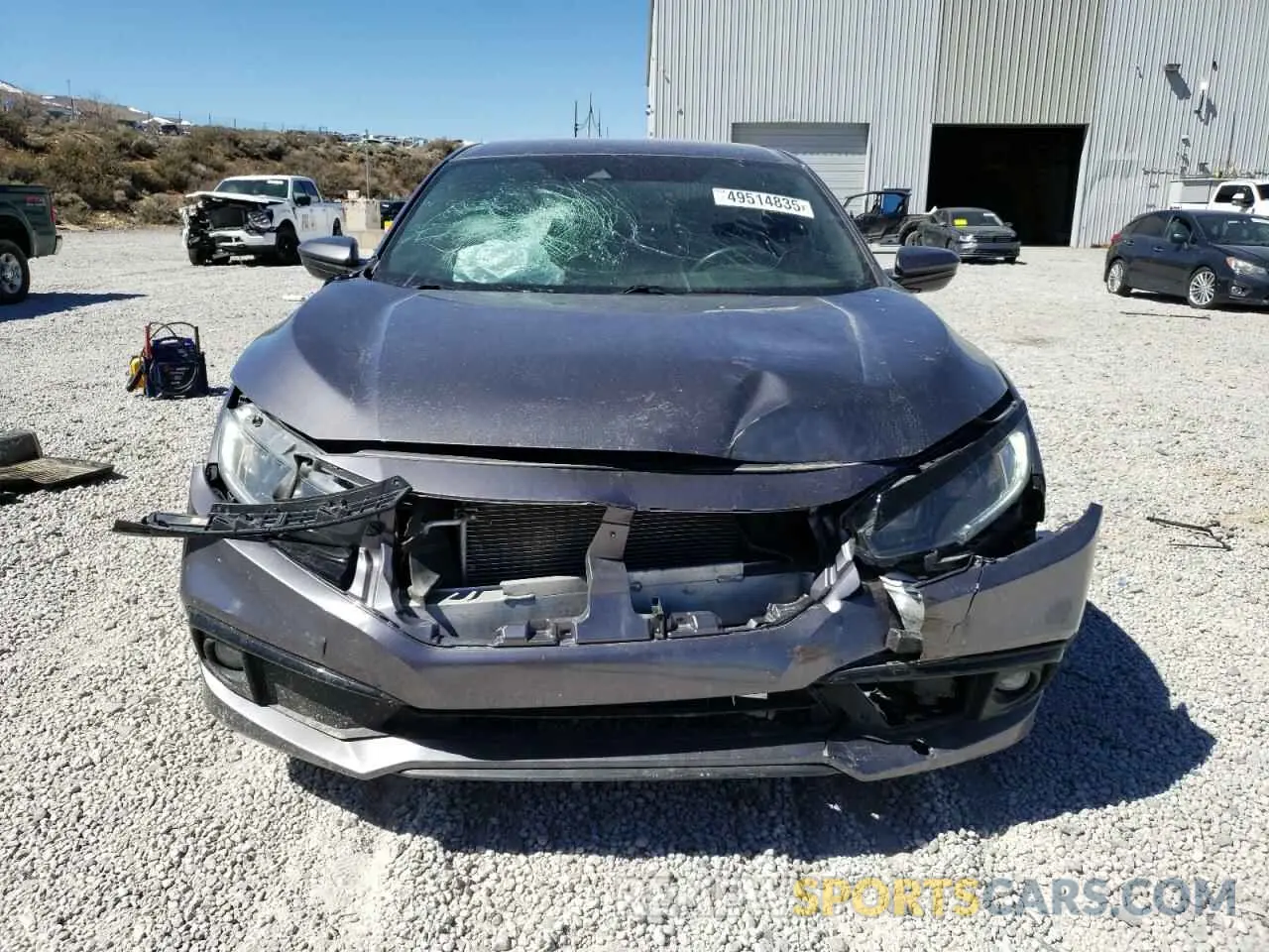 5 Photograph of a damaged car 19XFC2F81LE001535 HONDA CIVIC 2020