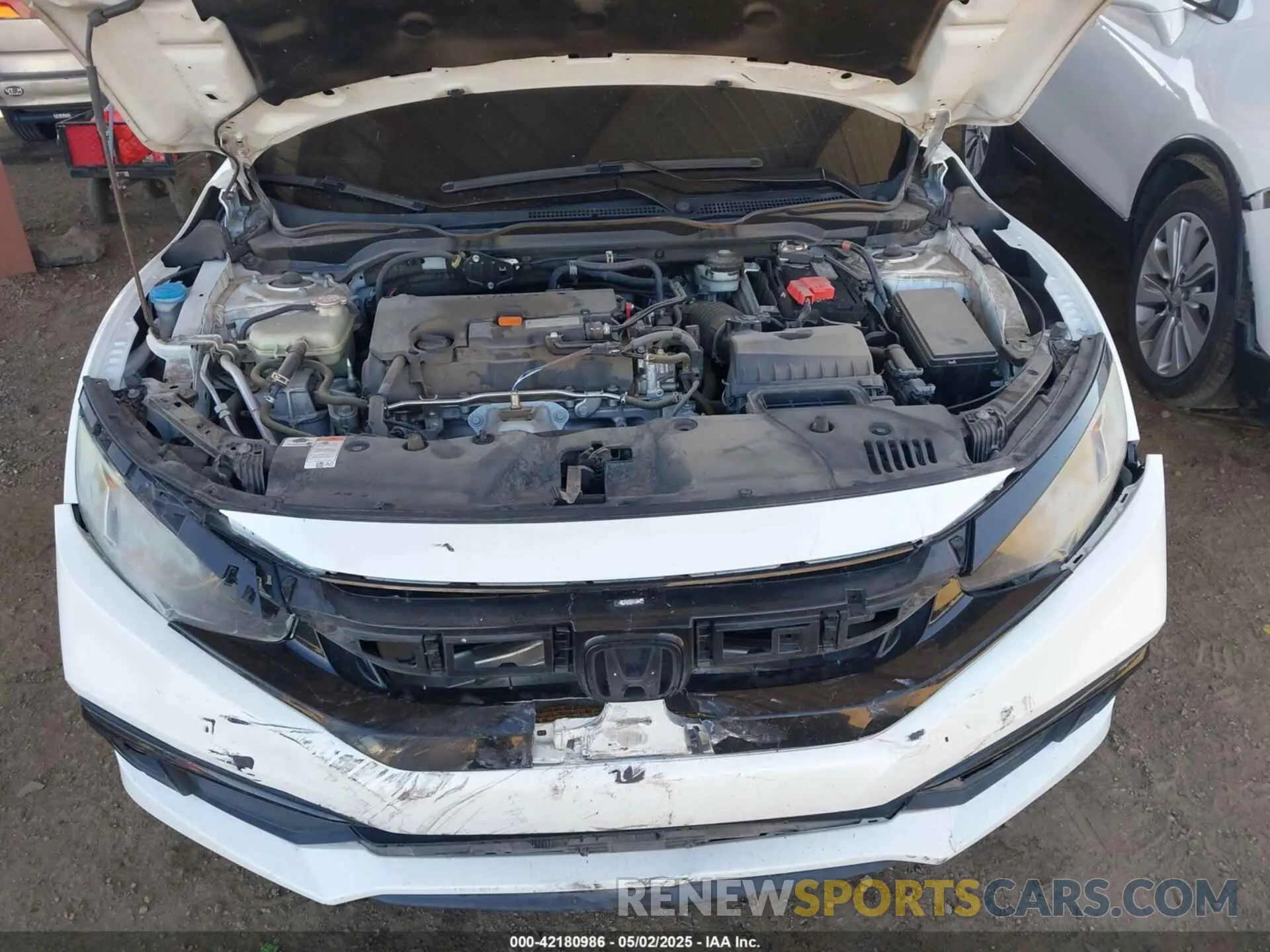 10 Photograph of a damaged car 19XFC2F81LE016309 HONDA CIVIC 2020