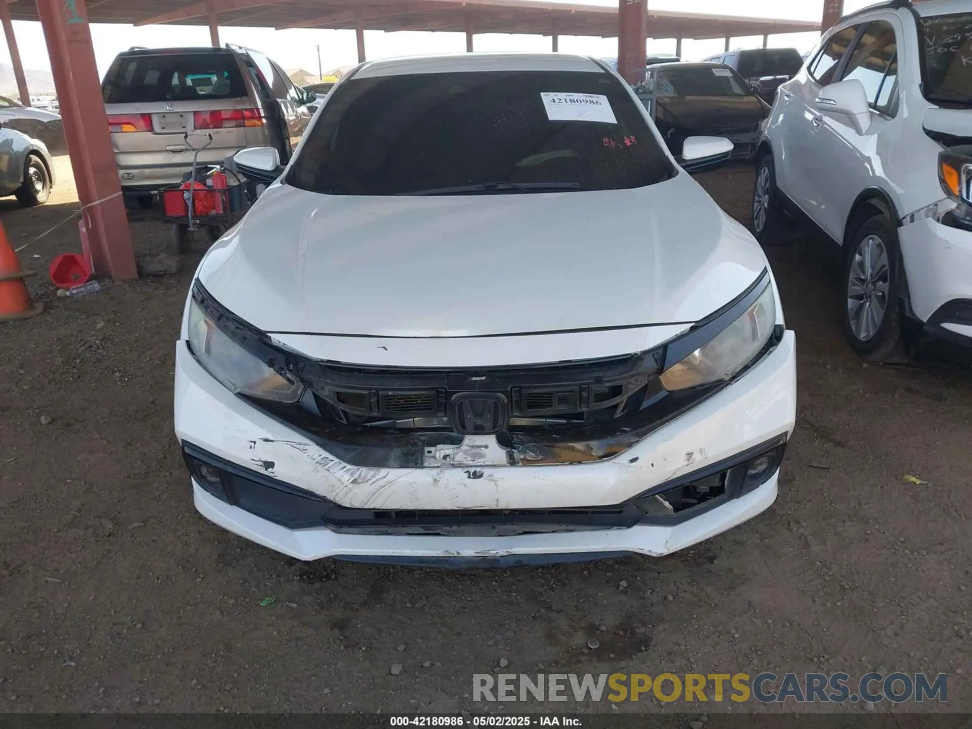 12 Photograph of a damaged car 19XFC2F81LE016309 HONDA CIVIC 2020