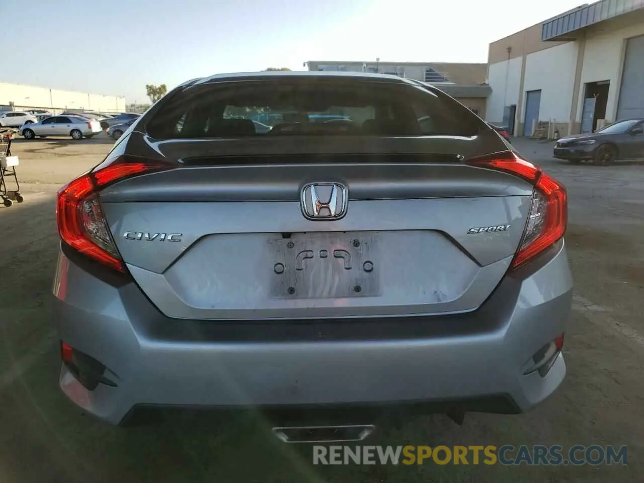 6 Photograph of a damaged car 19XFC2F81LE209334 HONDA CIVIC 2020