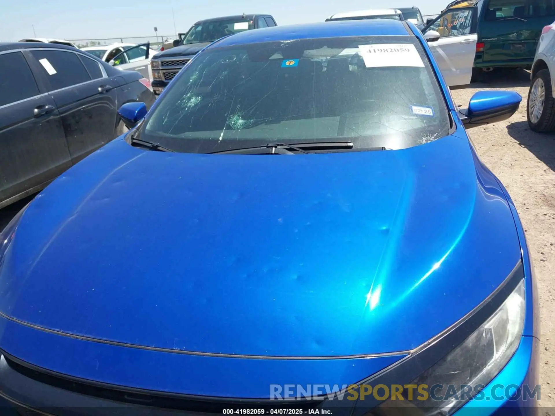 6 Photograph of a damaged car 19XFC2F82LE002354 HONDA CIVIC 2020