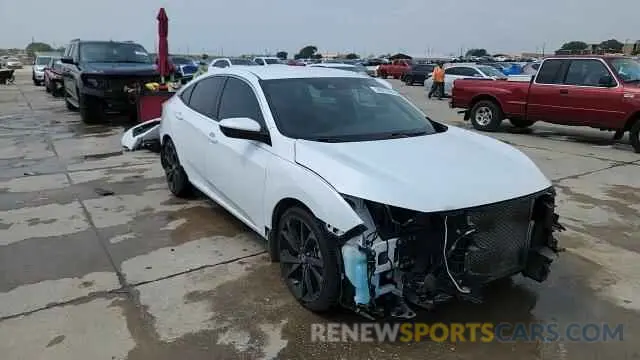 14 Photograph of a damaged car 19XFC2F82LE004122 HONDA CIVIC 2020