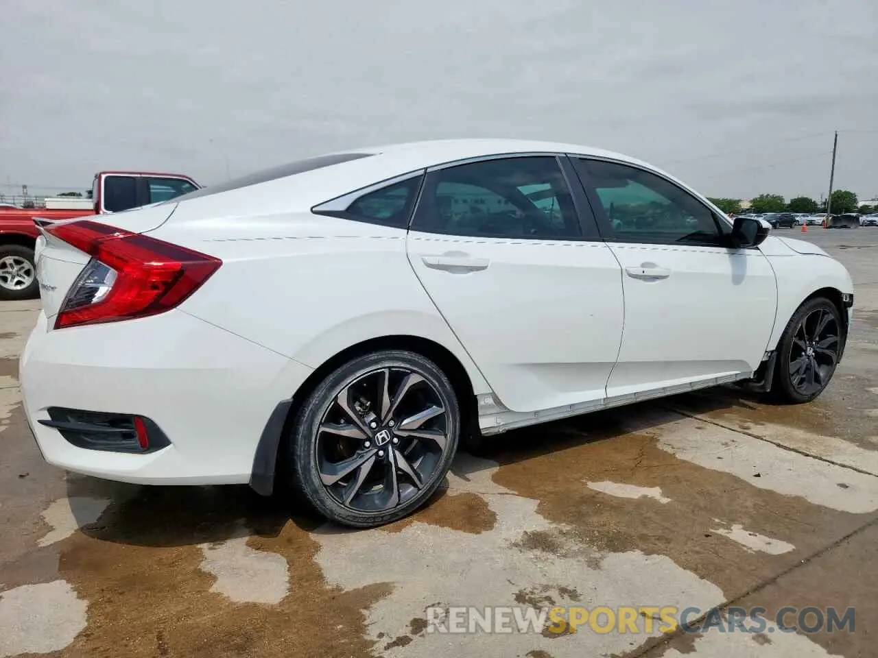 3 Photograph of a damaged car 19XFC2F82LE004122 HONDA CIVIC 2020