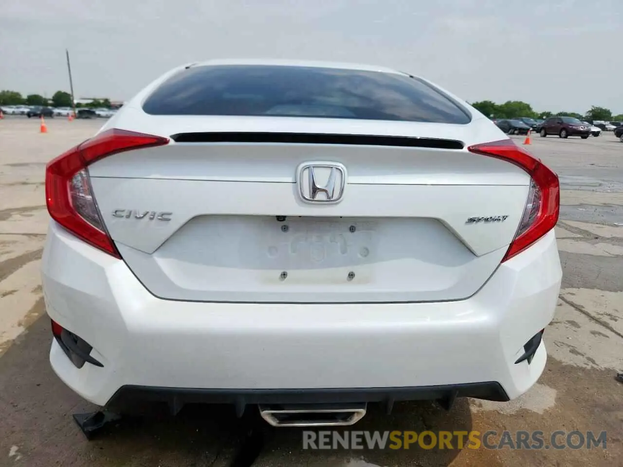 6 Photograph of a damaged car 19XFC2F82LE004122 HONDA CIVIC 2020