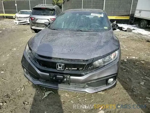 11 Photograph of a damaged car 19XFC2F82LE015542 HONDA CIVIC 2020