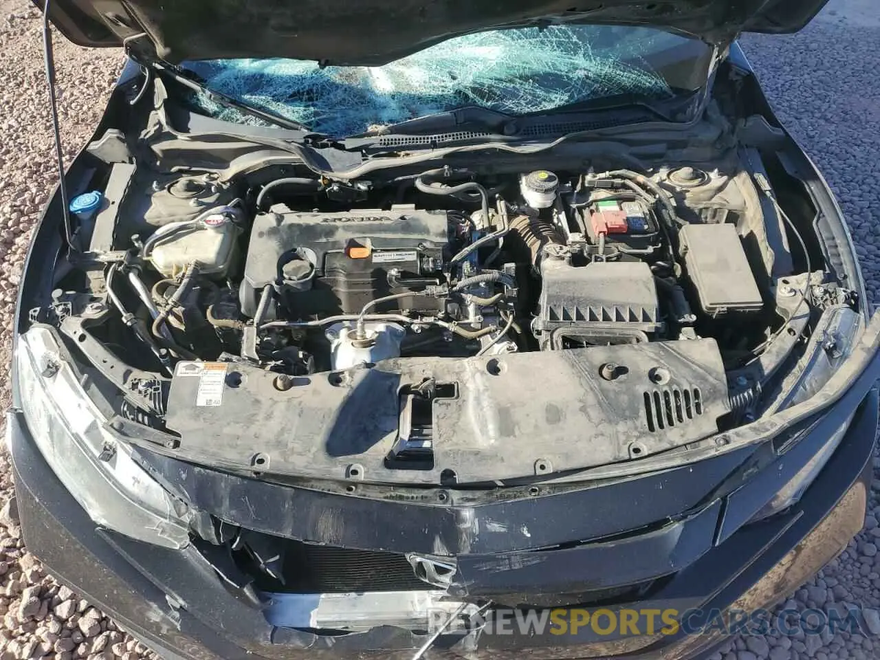 11 Photograph of a damaged car 19XFC2F82LE027769 HONDA CIVIC 2020