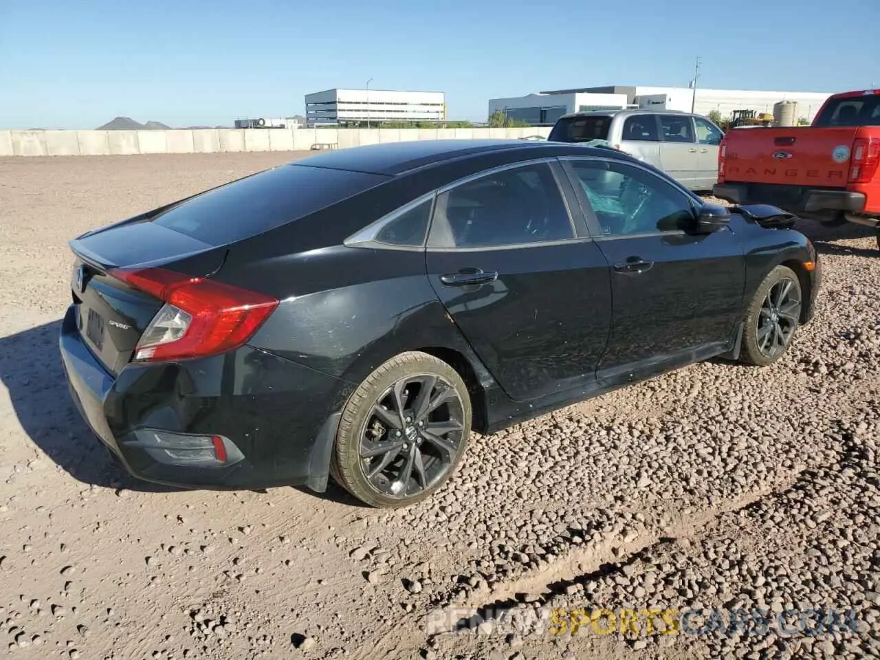 3 Photograph of a damaged car 19XFC2F82LE027769 HONDA CIVIC 2020