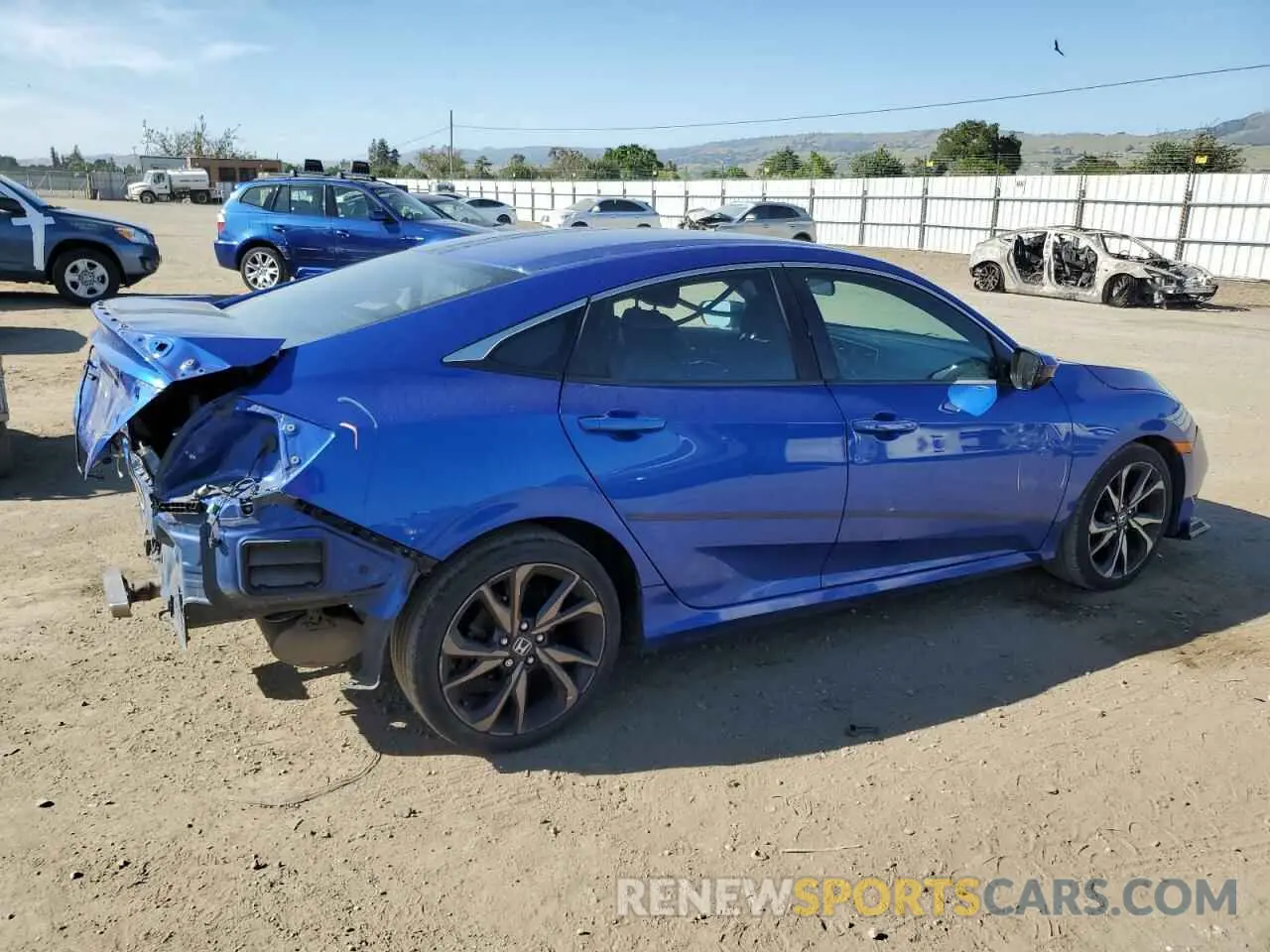 3 Photograph of a damaged car 19XFC2F82LE200867 HONDA CIVIC 2020