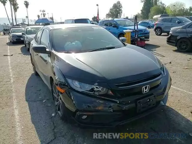 10 Photograph of a damaged car 19XFC2F82LE207432 HONDA CIVIC 2020