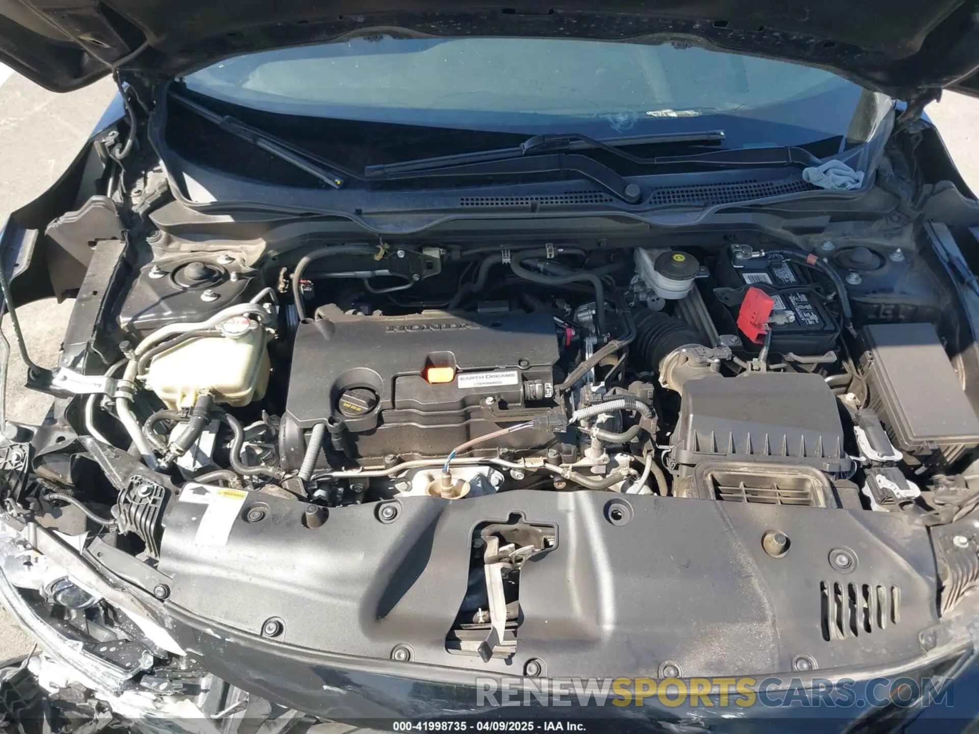 10 Photograph of a damaged car 19XFC2F82LE210198 HONDA CIVIC 2020