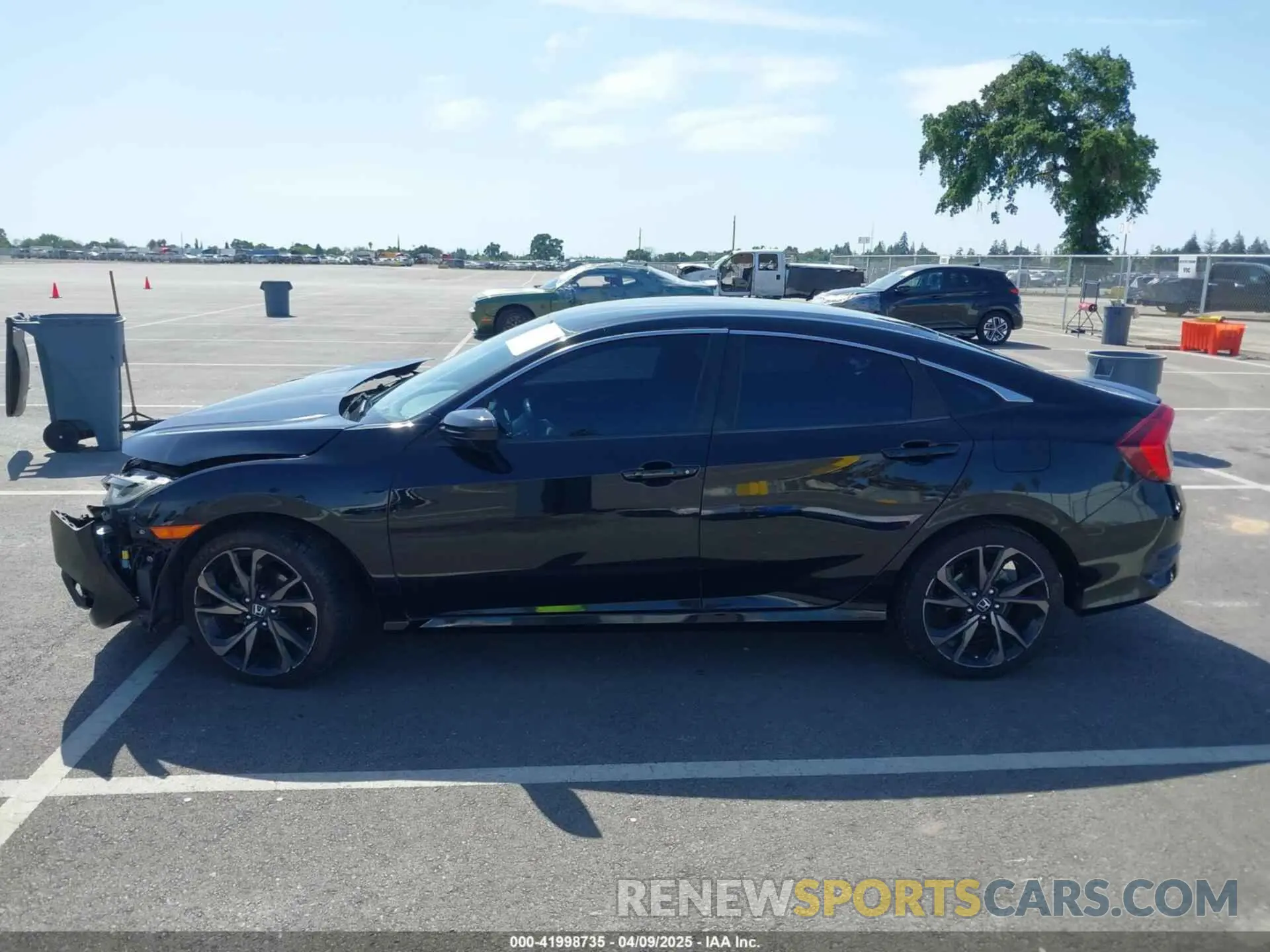 14 Photograph of a damaged car 19XFC2F82LE210198 HONDA CIVIC 2020
