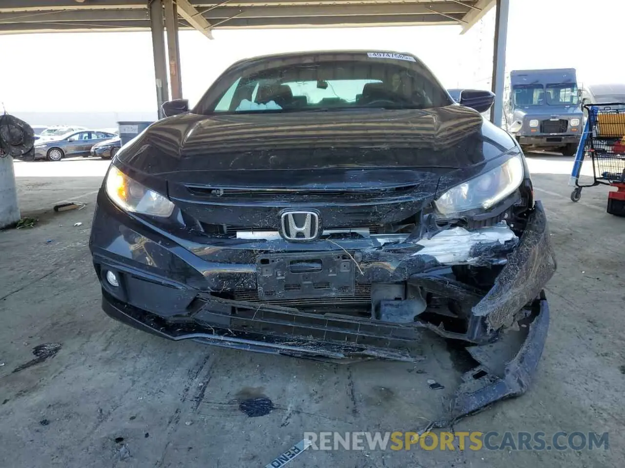 5 Photograph of a damaged car 19XFC2F82LE214199 HONDA CIVIC 2020