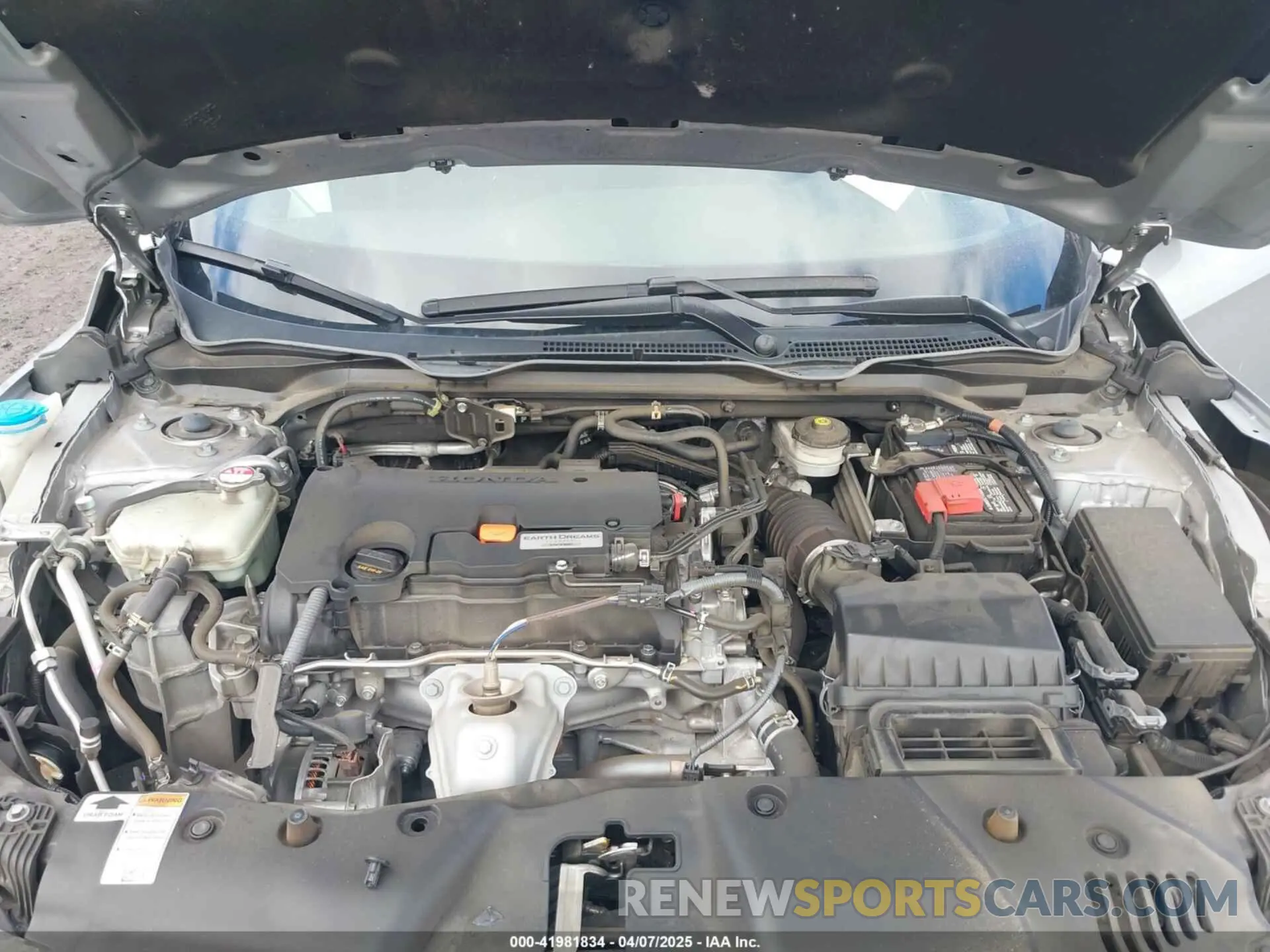 10 Photograph of a damaged car 19XFC2F82LE214820 HONDA CIVIC 2020